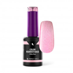 Ruber Base, Glitter Rose - 8ml